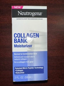 Neutrogena Kollagen Bank Feuchtigkeitscreme Normale bis Mischhaut 2oz./59ml Neu - Bild 1 von 1