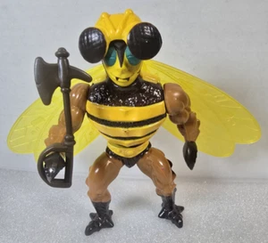 He-Man Buzz Off MOTU Vintage 1983 Masters of the Universe 100% Completo Mattel - Foto 1 di 6