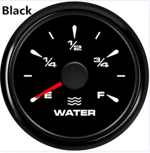 52mm Water Level Gauge Water Tank Meter 0-190ohm 240-30ohm for Car Truck Boat - Foto 1 di 18