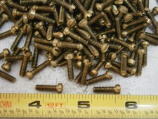 Machine Screws 10//32 x 1//2 Slotted Pan Head Stainless Steel Lot of 35 #3208
