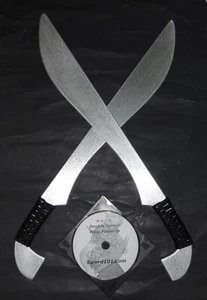 Aluminum Training Sword Practice Escrima Bolo Kali Arnis Bolo Filipino DVD - Picture 1 of 4