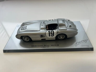 🏁 Pauls Model Art - Minichamps 1955 Mercedes 300 SLR #19 Fangio 1:24 LE 3/ 300 - Image 1 of 4