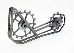 SwishTi Gravel CX Bicycle Oversized Full Titanium Pulley&Cage for GRX810/RX800 - Picture 1 of 8