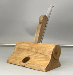 Vintage Wooden Granny's Tooth Router Plane 1/2" Iron Woodworking Old Tool - Picture 1 of 14