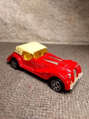 Vintage Majorette France #261 Morgan Convertible Red w/White Interior & Top 1:50 - Image 1 of 4