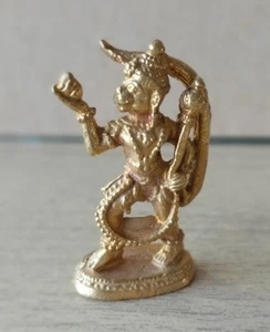 1 pieza figura artesanal de latón Hanuman/mono - Imagen 1 de 6