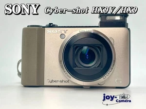 Sony Cyber-shot DSC-HX9V/HX9 Digital Camera 16.2MP 16x Optical Zoom Gold - Picture 1 of 8
