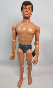 Vintage Action Man Talking Blue Pants Eagle Eyes Gripping Hands Palitoy VAM - Picture 1 of 19