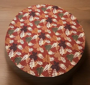 Bardwil Heyward Linen Round Tablecloth Fall Leaves 70" Thanksgiving  Home Decor - Picture 1 of 11