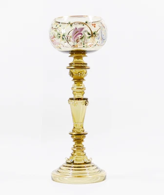 Harrach Römer Weinglas 23,3 cm Theresienthal H.v.Poschinger 1870+ Historismus - Bild 1 von 4