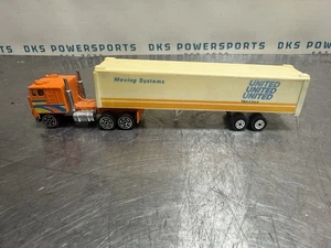 Road Champs Rigs Diecast Kenworth Semi Truck United Van Lines Trailer - Picture 1 of 3