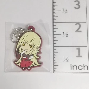 A78311 Kizumonogatari Koyomi Vamp Rubber Keychain Kiss-shot - Picture 1 of 3