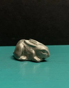 Zinn Jack Hase Häschen Wildtiere Ostern Tier Diorama Mini Kunst Figur - Bild 1 von 12