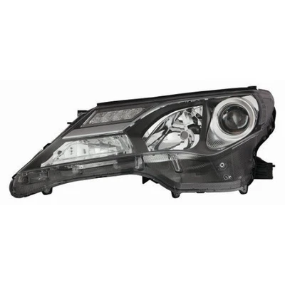 Scheinwerfer Rechts Toyota RAV 4 2013 A LED Schwarzer Reflektor - Bild 1 von 2