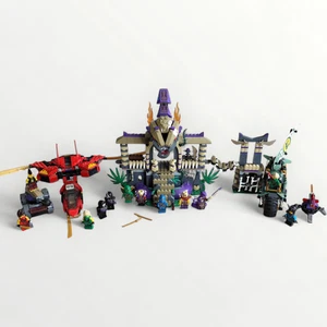 LEGO Ninjago Set Konvolut mit Tempel der Anacondrai, Fahrzeuge & vielen Figuren - Bild 1 von 12