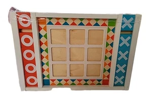 Melissa And Doug Wood Tic Tac Toe Game - Picture 1 of 3