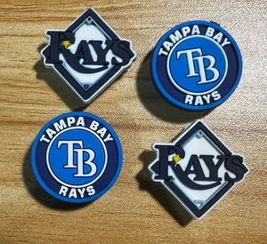 TAMPA BAY RAYS MLB BASEBALLSCHUH CHARMS MENGE 4 CHARMS PASST KROKODIL - Bild 1 von 1