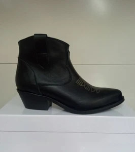 Texano Donna Made in Italy TEX/3030 NERO T.30 - N. 36, 40, 41 - Foto 1 di 4