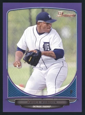 2013 Bowman #BP24 Bruce Rondon Prospects Purple Detroit Tigers - Image 1 of 2