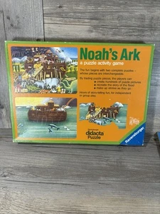 Seltenes Vintage Ravensburger Didacta Puzzle 2x55 Teile Arche Noah komplett - Bild 1 von 5