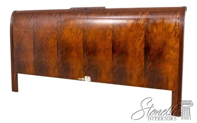 70214: BAKER Flame Mahogany Sleigh King Size Headboard - Image 1 of 4