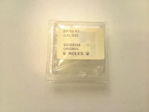 ULTRA RARE ROLEX OSZILLATING WEIGHT ROTOR 1120-6705 NEU BLISTER ORIGINAL 100% - Bild 1 von 2