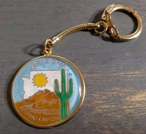 Grand Canyon National Park Arizona Keychain Vintage Souveneir Keyring - Picture 1 of 2