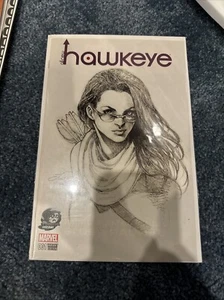 ALL NEW HAWKEYE 1 VOL 2 RARE SIYA OUM PHANTOM SKETCH VARIANT - Picture 1 of 3