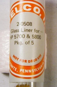 Revestimiento de vidrio Sigma-Aldrich/Supelco 2-0508 para HP 5700 y 5800, paquete de 5, nuevo en caja. - Imagen 1 de 2
