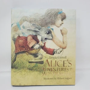 Alice's Adventures in Wonderland By Lewis Carroll 2009 Hardcover Book Sterling - Imagen 1 de 10