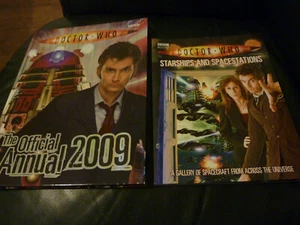 Doctor Who: Doctor Who Annual 2009, Starships and Spacestations book bundle - Picture 1 of 1