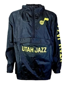 Rompevientos Ultra Game para hombre Utah Jazz Runway 1/4 con cremallera mediano - Imagen 1 de 3