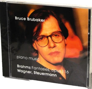 VTL (VITAL) Audiophile CD VC-003: Bruce Brubaker - BRAHMS, Wagner etc US 1994 SS - Picture 1 of 2