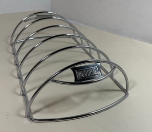Weber Rib Grill Rack - 6469 steel BBQ Cooking Grilling new - Picture 1 of 5