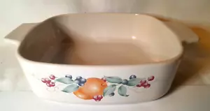 Retro Corning Ware "ABUNDANCE FRUIT" ein Quart Backform A-1-B ~ ohne Deckel ~ USA! - Bild 1 von 6