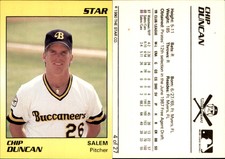 Chip Duncan 1990 Star Salem Buccaneers #4 Card *AutographDen*