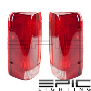 Rear Brake Tail Lamps for 1990-1996 FORD F150 F250 F350 BRONCO Left Right Pair - Picture 1 of 2