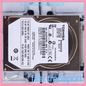 MK6025GAS Toshiba 60 GB HDD 2.5" 2 MB 4200 RPM PATA Laptop Hard Disk Drive - Picture 1 of 3