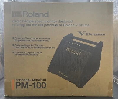 Monitor de batería electrónico Roland PM-100 V-Drum, 80W (NUEVO) Foto 1 de 2