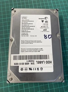 Seagate ST380012A PN 9W6002-004 FW 4.04 80GB IDE 3.5 Hard Drive - Picture 1 of 1