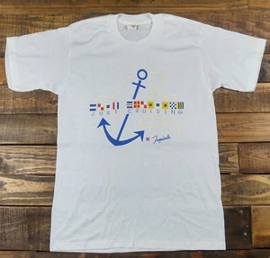 Neu Vintage 80er JUST CRUISING The Tropicale Carnival Cruises T-Shirt passt S/M - Bild 1 von 4