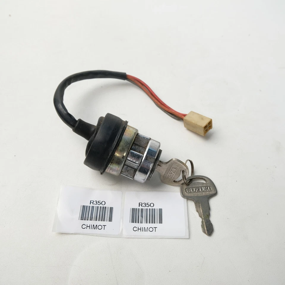Llave de interruptor de encendido principal apta para Suzuki GT185 GT500 GP100 TC125 SP370 TS Foto 1 de 4