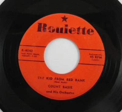 Count Basie – The Kid From Red Bank / Lil' Darlin'~ 1957 Roulette Jazz 45 RPM - Image 1 of 4
