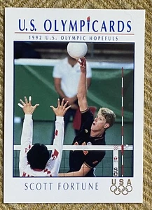 1992 Impel US Olympicards Scott Fortune #92 Olympiade Volleyball - Bild 1 von 2