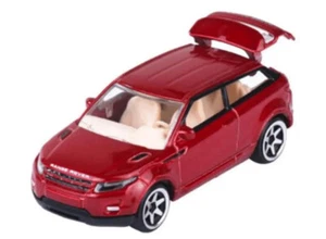 Modellino pressofuso Majorette Range Rover Evoque Red Premium Cars scala 1:64 3 pollici - Foto 1 di 4