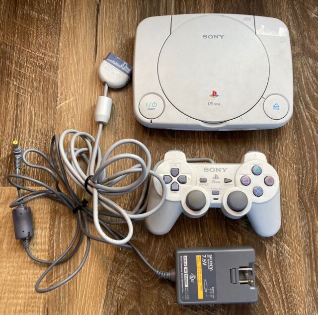 Sony PlayStation 1 Launch Edition White Console (SCPH-141) for sale online