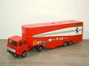 Fiat 170 TN33 Truck & Trailer Ferrari - Polistil RJ101 Italy *70708 - Picture 1 of 5
