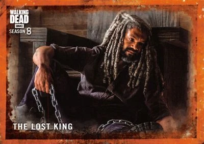 Walking Dead Season 8 Part 1 RUST PARALLEL BASE Card #66 / THE LOST KING - Image 1 of 2