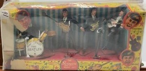 The Beatles Figure Swingers Music Set 1960's Rare w/Box Used - Picture 1 of 24