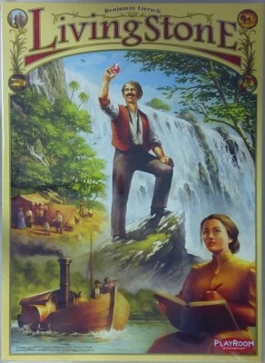 JOGO DE TABULEIRO LIVINGSTONE DA Playroom Entertainment NOVO (PLE 86300) - Imagem 1 de 2